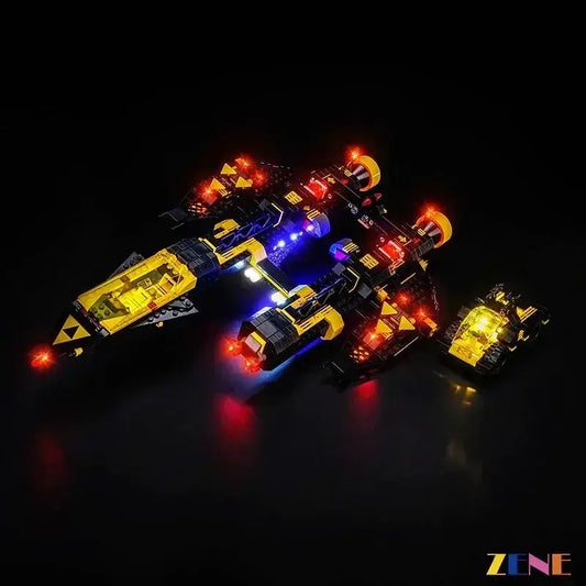 MOC LEGO Light Kit for Blacktron Renegade 10355 Sets Easy Install - ToylandEU