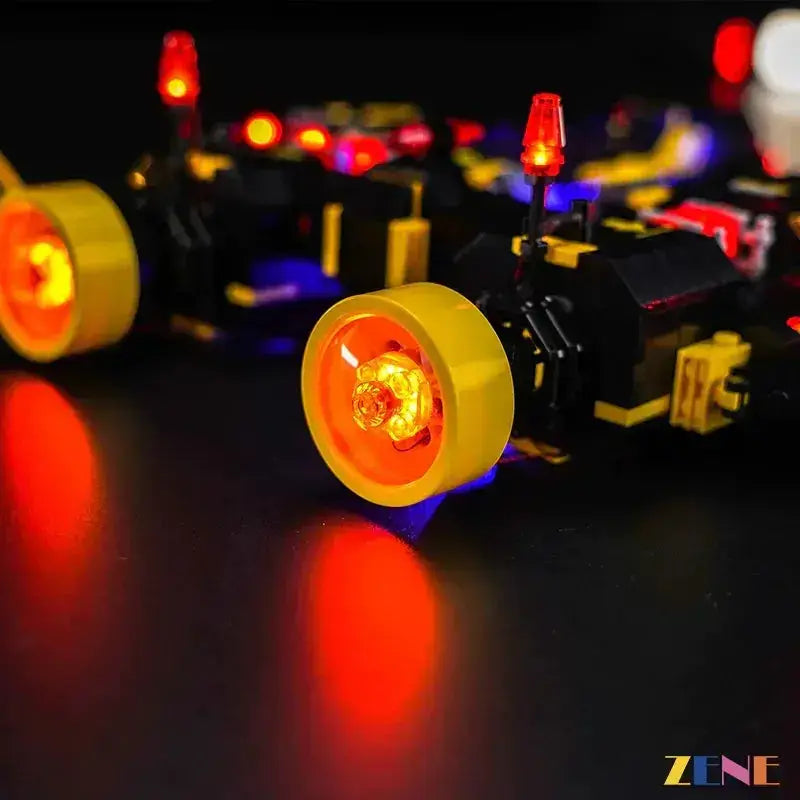 MOC LEGO Light Kit for Blacktron Renegade 10355 Sets Easy Install - ToylandEU