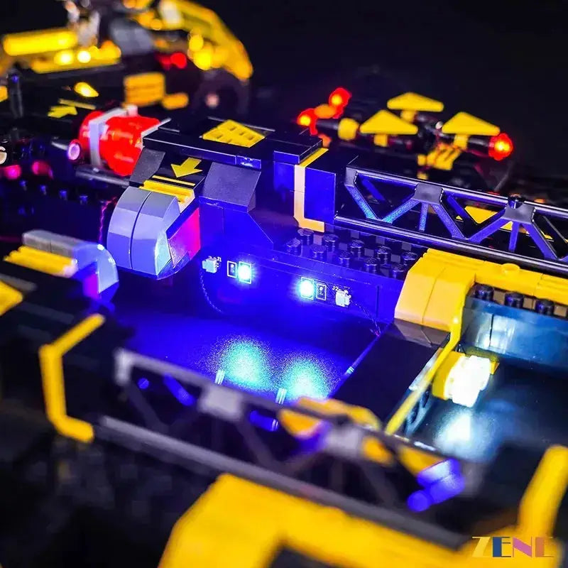 MOC LEGO Light Kit for Blacktron Renegade 10355 Sets Easy Install - ToylandEU
