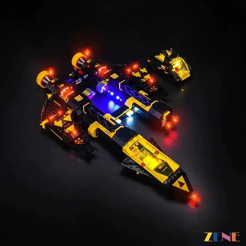 MOC LEGO Light Kit for Blacktron Renegade 10355 Sets Easy Install - ToylandEU