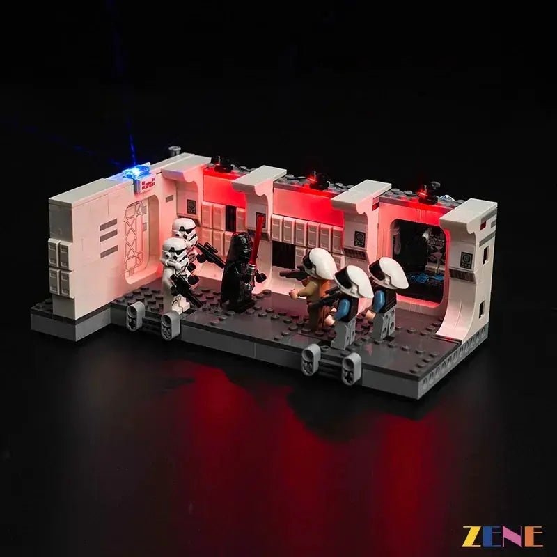 MOC LEGO Tantive IV LED Light Kit Officially Licensed Zene Bricks - ToylandEU