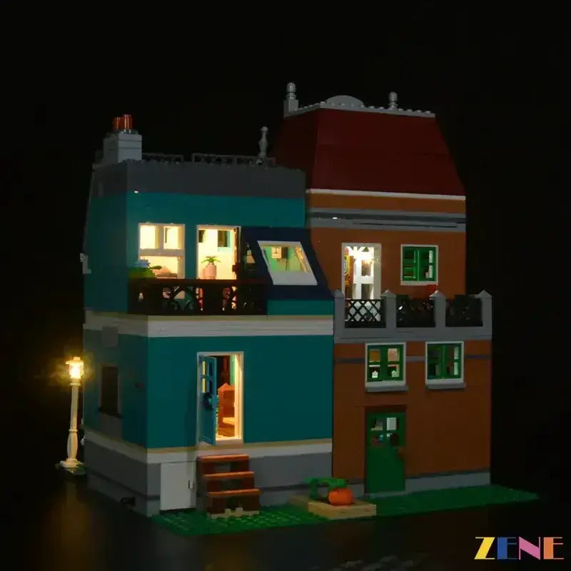 MOC LEGO Bookshop Light Kit For 10270 With Easy Install Guide - ToylandEU