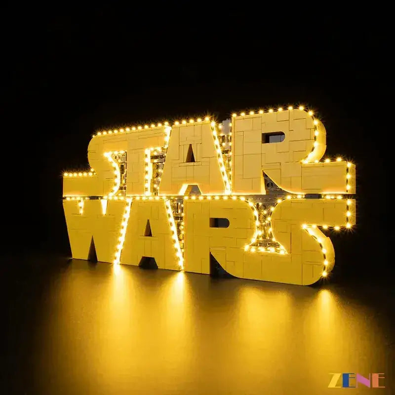 Light Kit for LEGO Brick-Built Star Wars Logo #75407 - ToylandEU