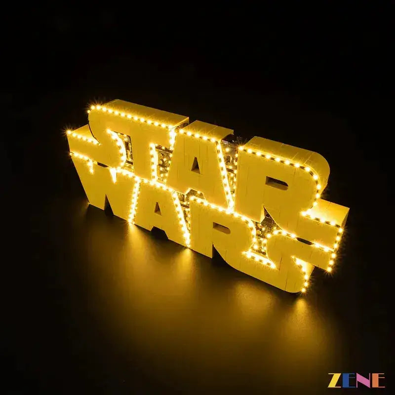 Light Kit for LEGO Brick-Built Star Wars Logo #75407 - ToylandEU