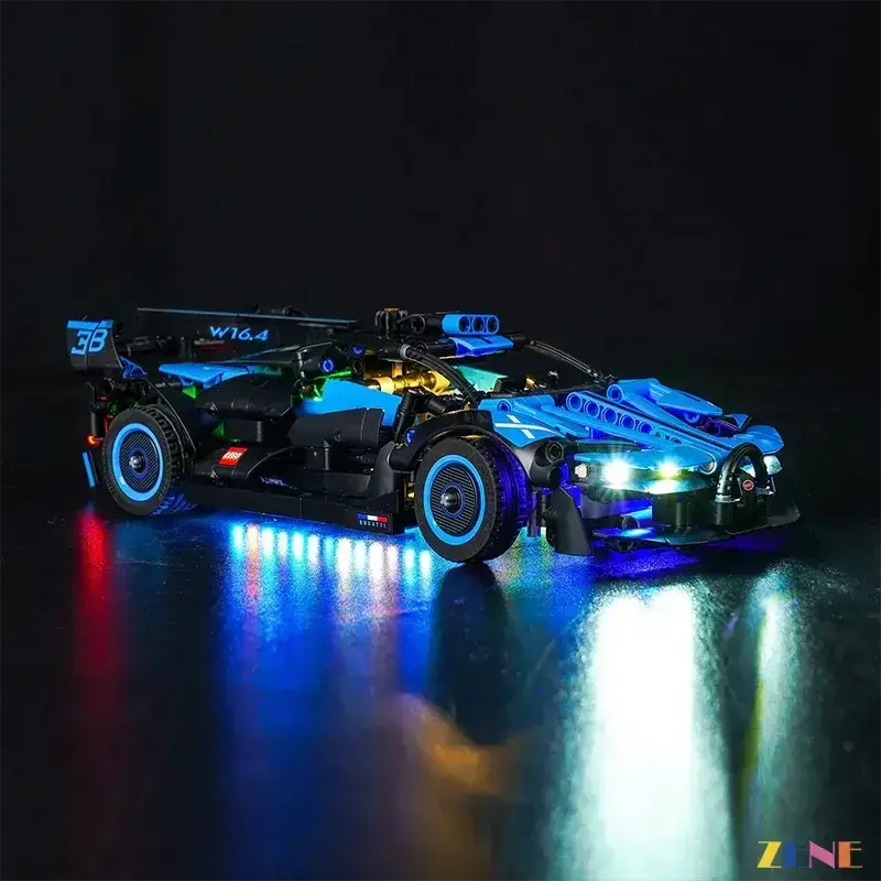 Light Kit for LEGO Bugatti Bolide Agile Blue #42162 - ToylandEU
