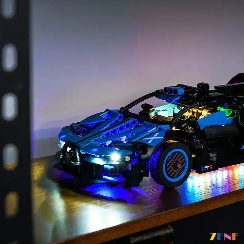 Light Kit for LEGO Bugatti Bolide Agile Blue #42162 - ToylandEU