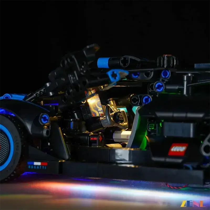 Light Kit for LEGO Bugatti Bolide Agile Blue #42162 - ToylandEU