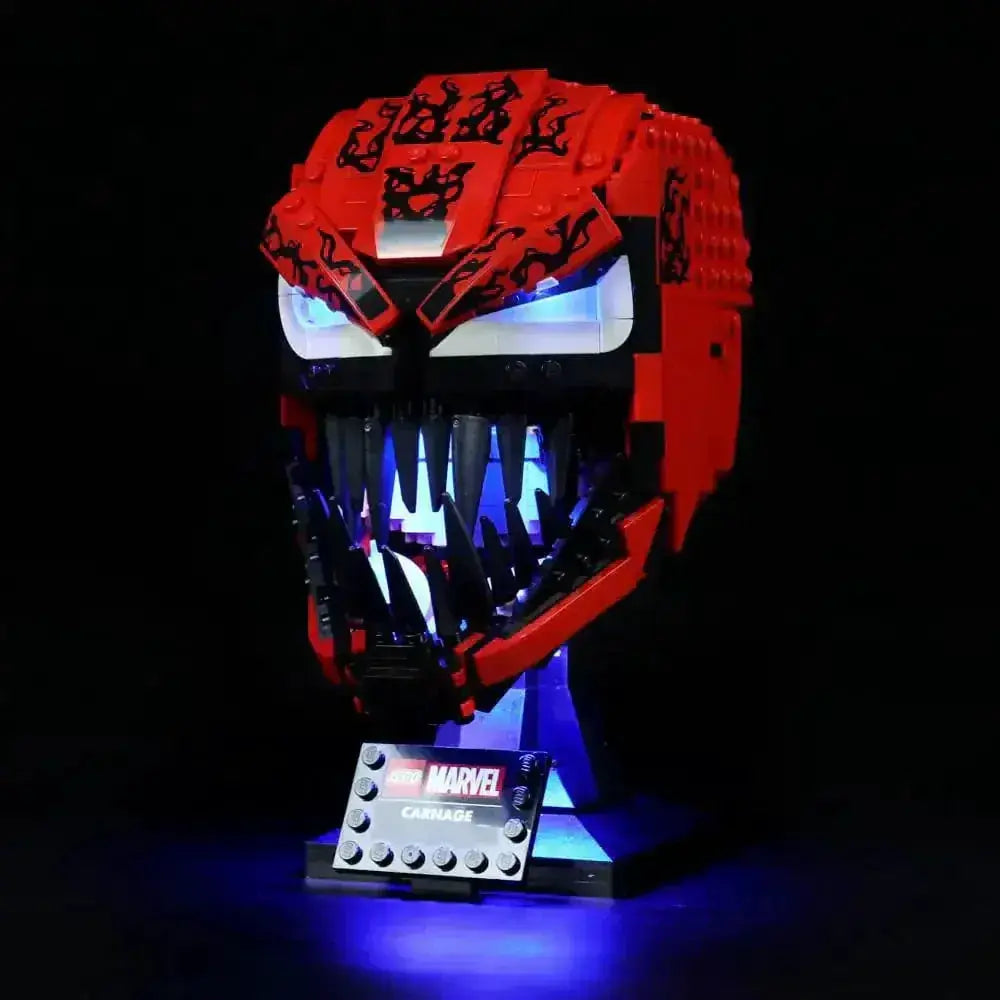 MOC LEGO Light Kit For Carnage 76199 Easy Install Hidden Wiring - ToylandEU