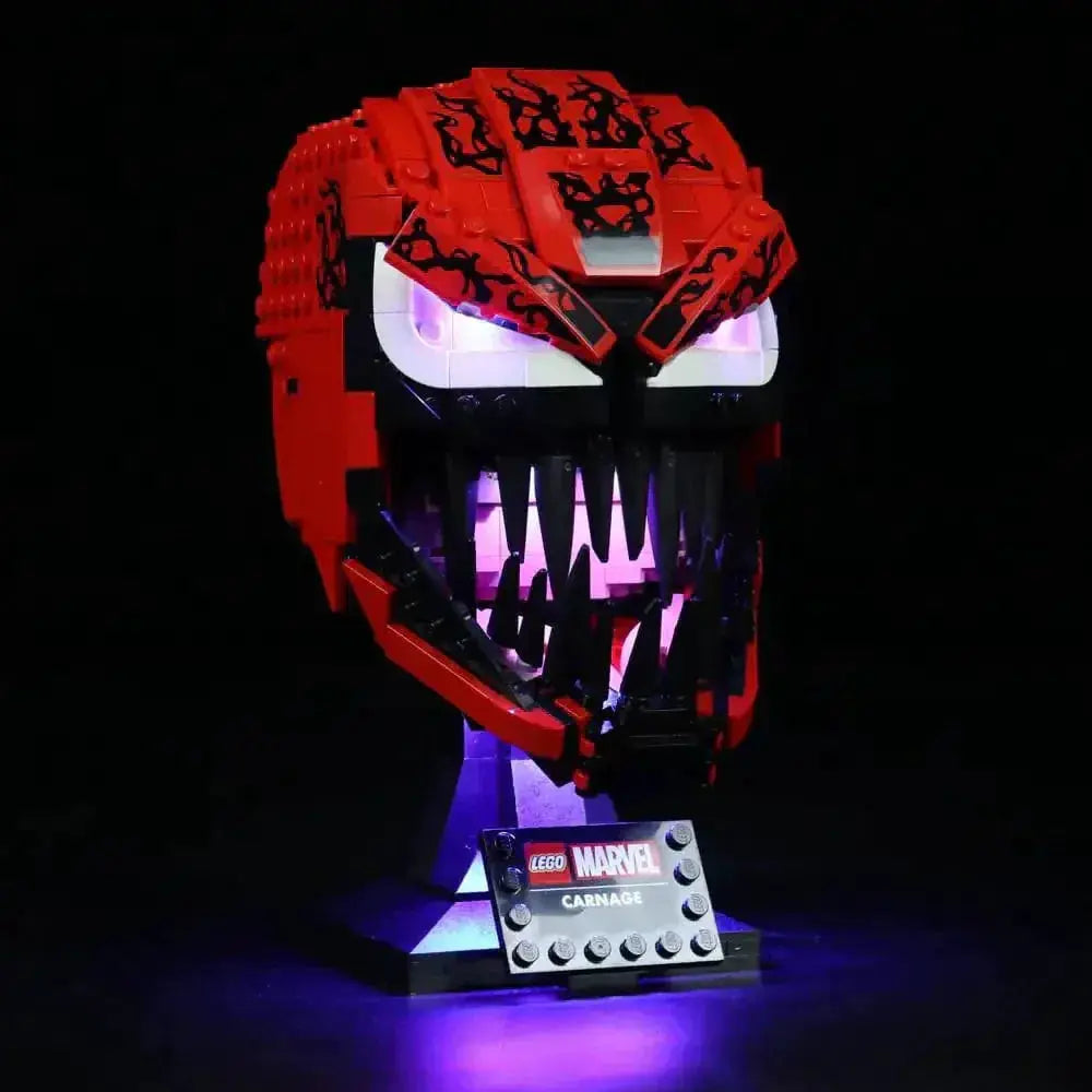 MOC LEGO Light Kit For Carnage 76199 Easy Install Hidden Wiring - ToylandEU