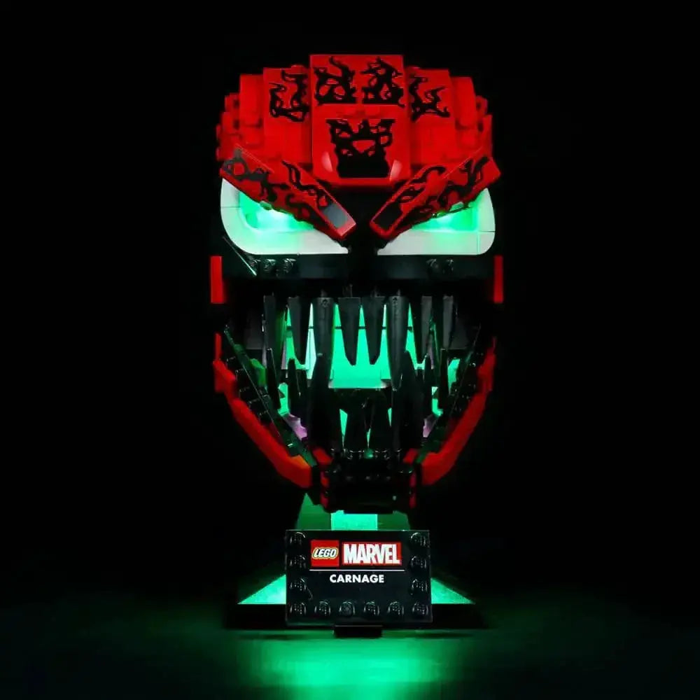 MOC LEGO Light Kit For Carnage 76199 Easy Install Hidden Wiring - ToylandEU