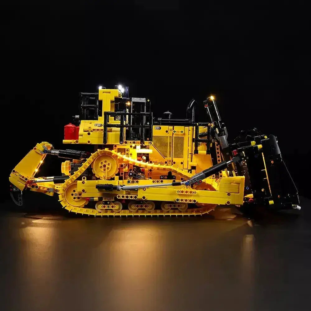 MOC LEGO Bulldozer Light Kit For Realistic Illumination - ToylandEU