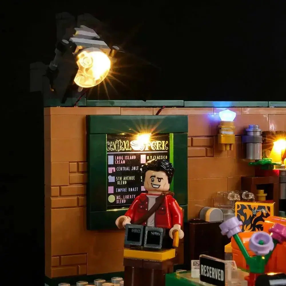 MOC LEGO Central Perk Light Kit 21319 With Upgraded Wiring - ToylandEU