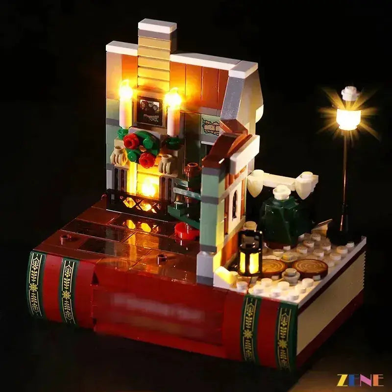 MOC LEGO Charles Dickens Tribute Light Kit for 40410 Illuminated Display - ToylandEU
