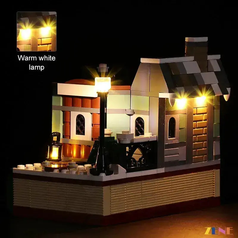 MOC LEGO Charles Dickens Tribute Light Kit for 40410 Illuminated Display - ToylandEU