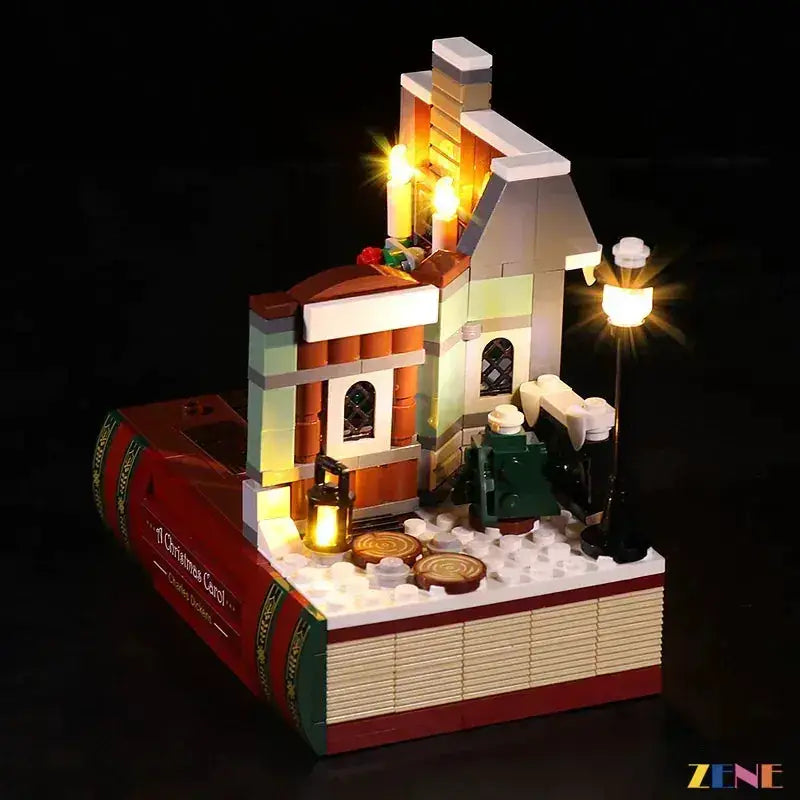 MOC LEGO Charles Dickens Tribute Light Kit for 40410 Illuminated Display - ToylandEU