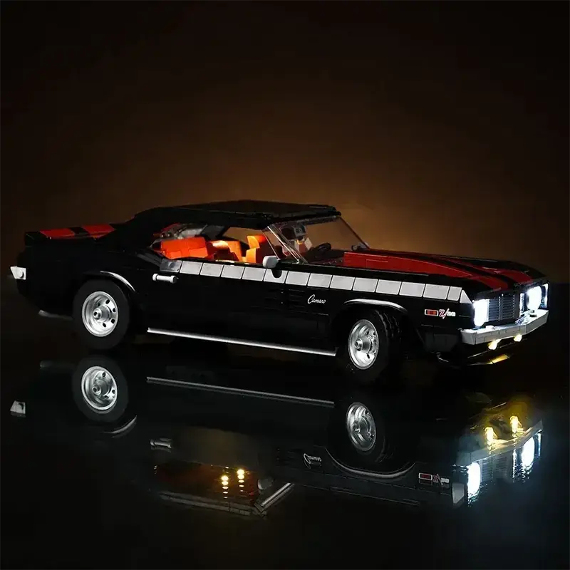 MOC LEGO Chevrolet Camaro Z28 Light Kit for Enhanced Night Display - ToylandEU