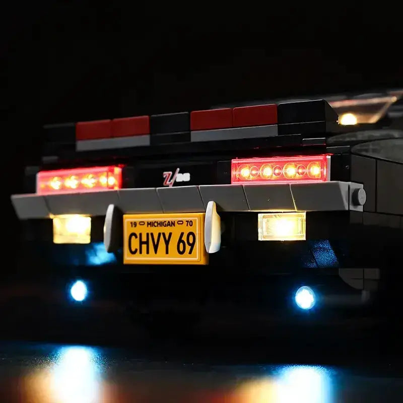 MOC LEGO Chevrolet Camaro Z28 Light Kit for Enhanced Night Display - ToylandEU