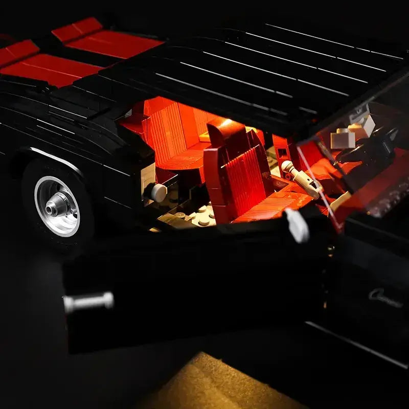 MOC LEGO Chevrolet Camaro Z28 Light Kit for Enhanced Night Display - ToylandEU
