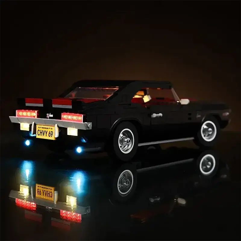 MOC LEGO Chevrolet Camaro Z28 Light Kit for Enhanced Night Display - ToylandEU