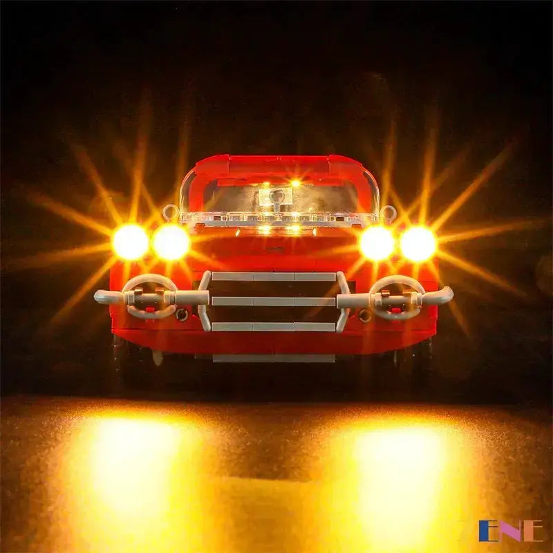 MOC Bright LED Light Kit For LEGO Chevrolet Corvette 1961 10321 - ToylandEU