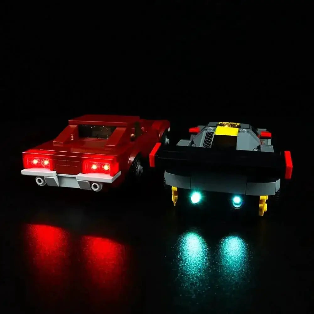 MOC Lego Chevrolet Corvette Light Kit For C8R And 1968 Corvette - ToylandEU