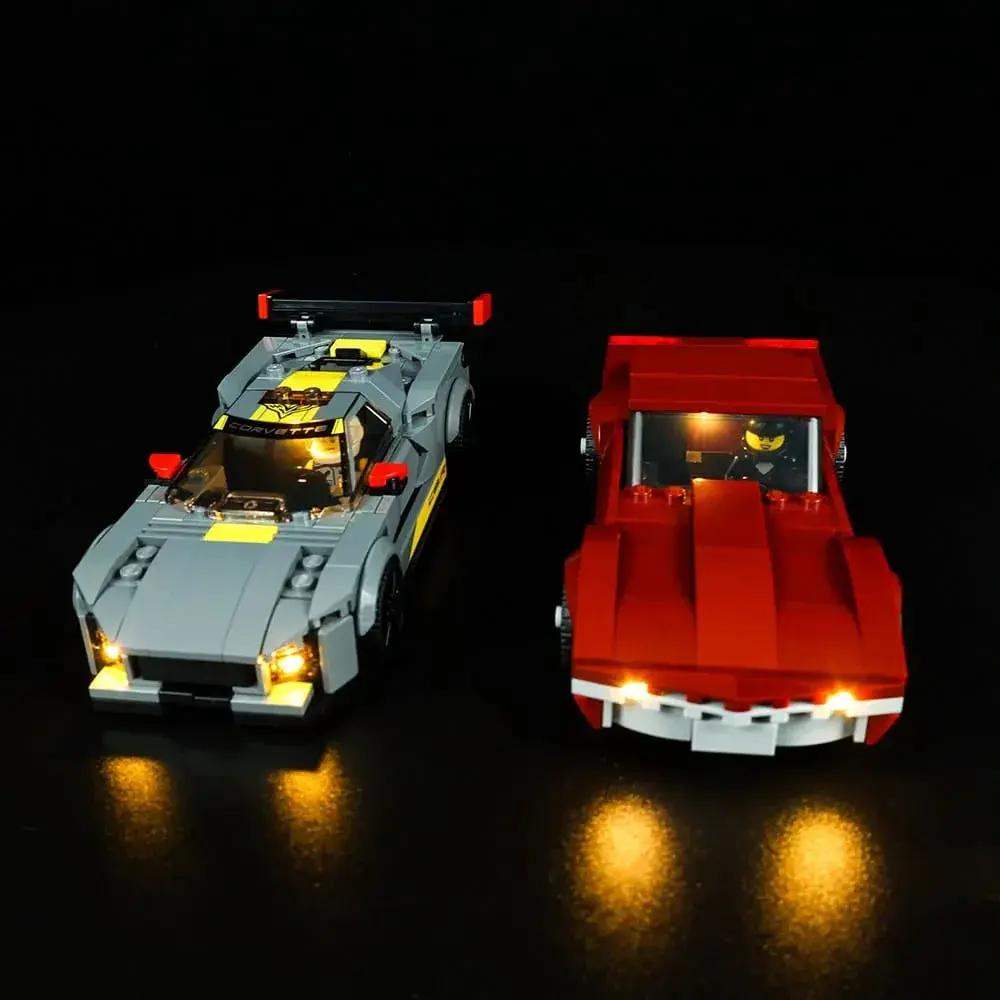 Light Kit for Chevrolet Corvette C8.R Race Car and 1968 Chevrolet Corvette #76903 - ToylandEU