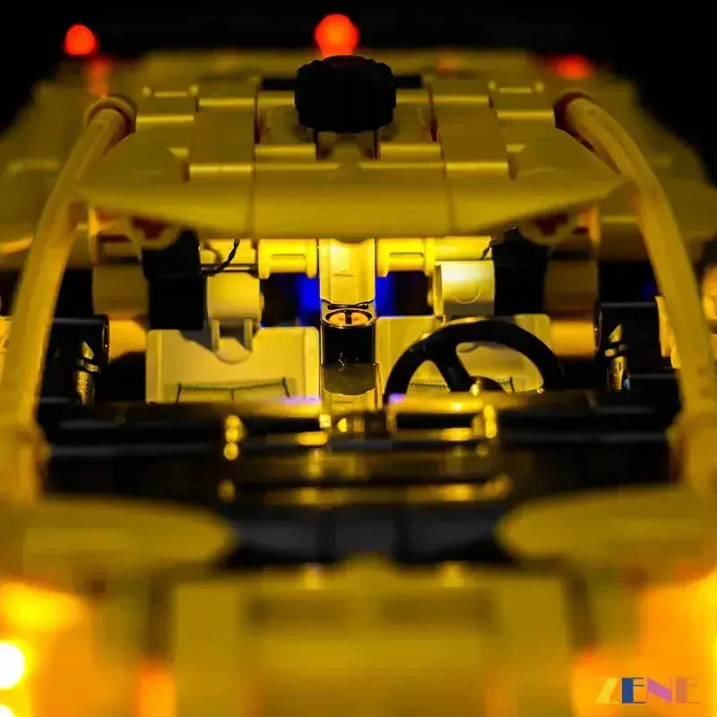 MOC LEGO Lighting Kit For Corvette Stingray 42205 With Brilliant LEDs - ToylandEU