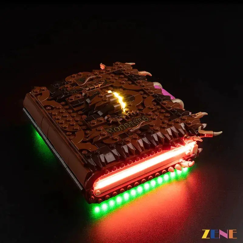 MOC LEGO Chomping Monster Book Light Kit With Music Module - ToylandEU