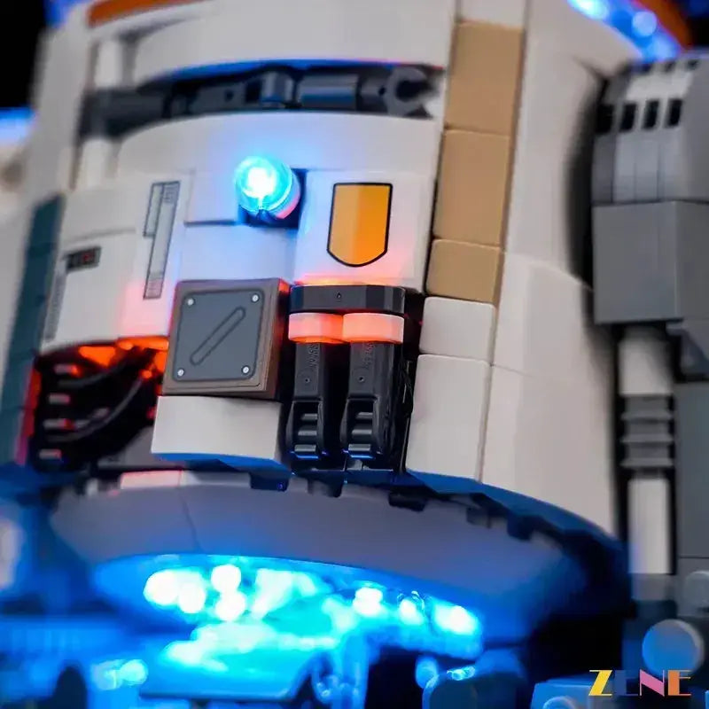 MOC LEGO Chopper Light Kit LED Brightens Astromech Droid Details 75416 - ToylandEU