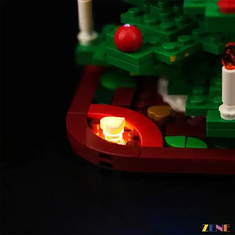 MOC LEGO Christmas Tree Light Kit 40573 Festive Illumination - ToylandEU