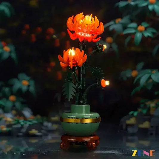 MOC Light Kit for LEGO Chrysanthemum #10368 - ToylandEU
