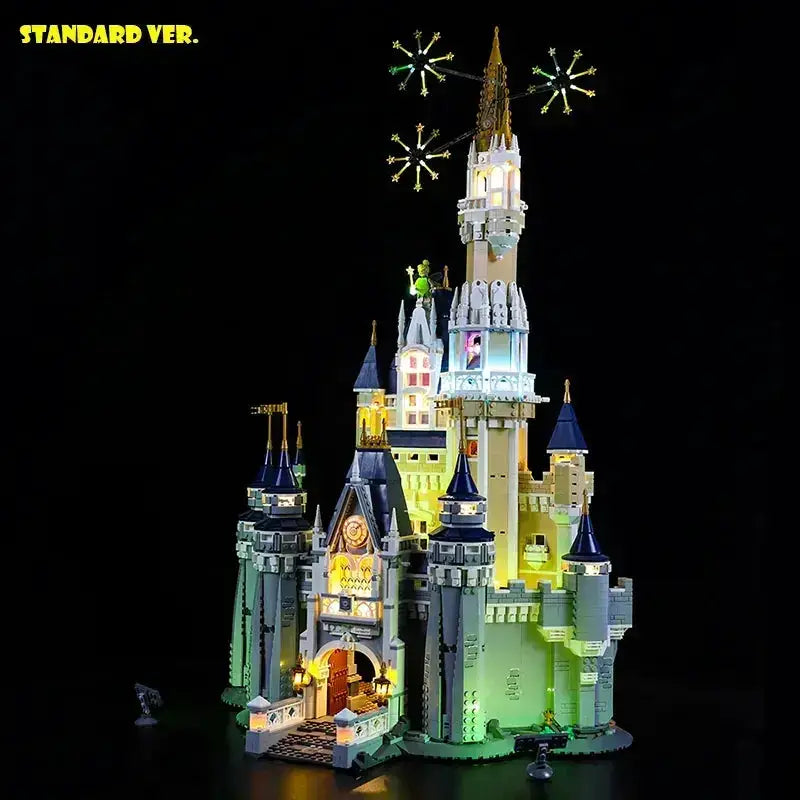 MOC LEGO Cinderella Castle Light Kit With Easy Install - ToylandEU