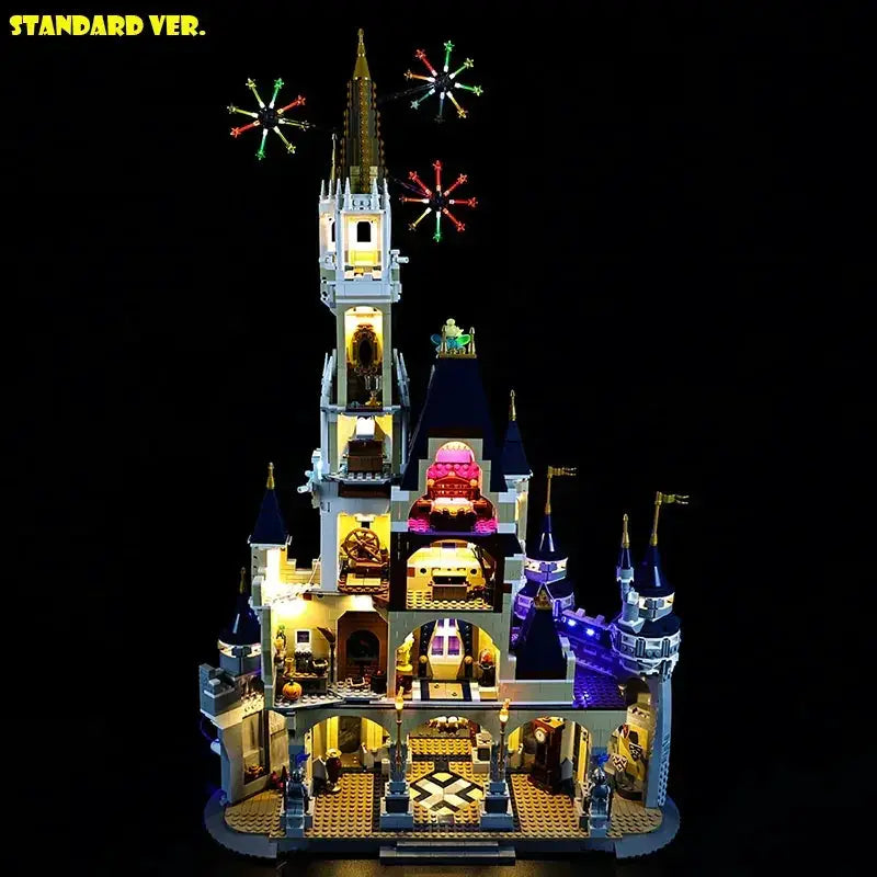 MOC LEGO Cinderella Castle Light Kit With Easy Install - ToylandEU