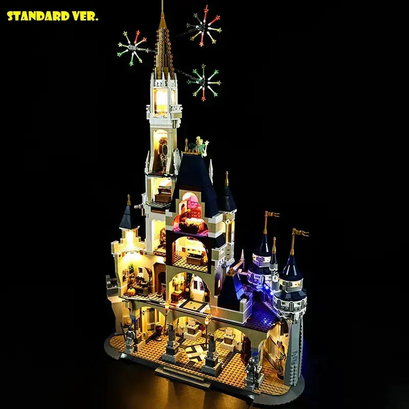 MOC LEGO Cinderella Castle Light Kit With Easy Install - ToylandEU