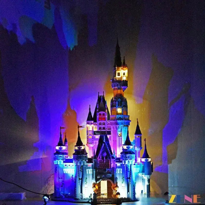 MOC LEGO Cinderella Castle Light Kit For A Magical Display - ToylandEU
