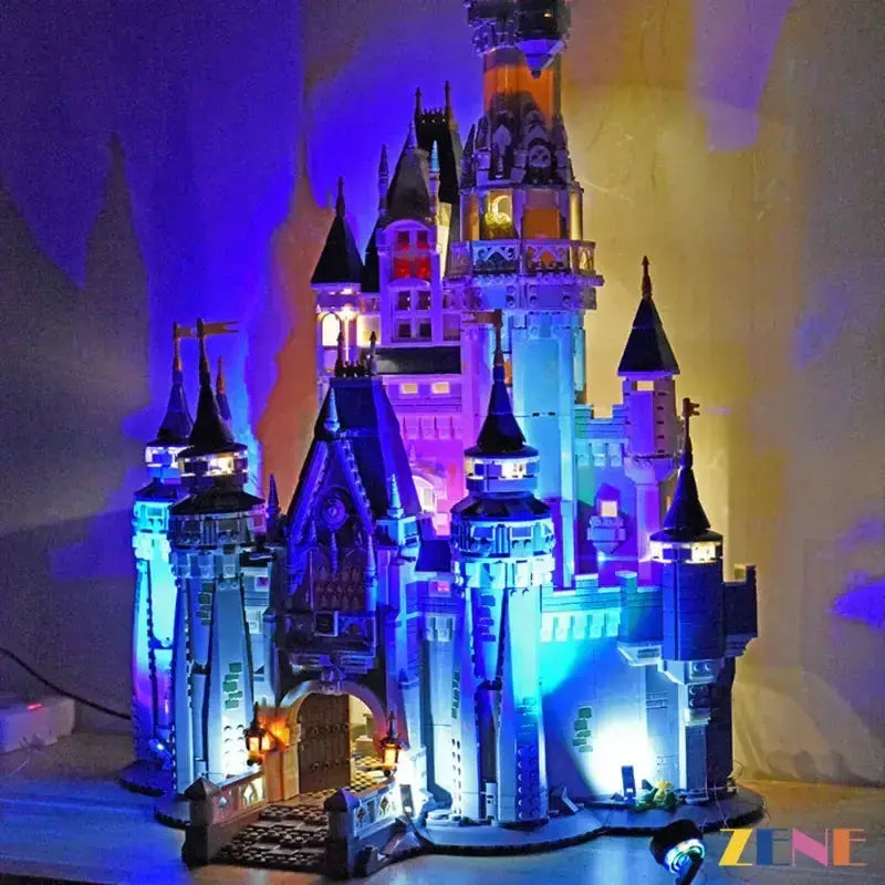 MOC LEGO Cinderella Castle Light Kit For A Magical Display - ToylandEU