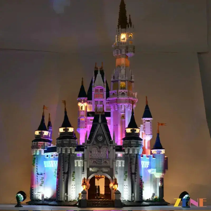 MOC LEGO Cinderella Castle Light Kit For A Magical Display - ToylandEU