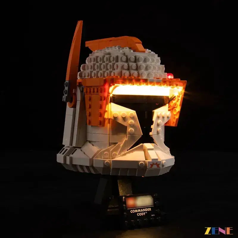 MOC LEGO Commander Cody Helmet Light Kit For 75350 Set - ToylandEU