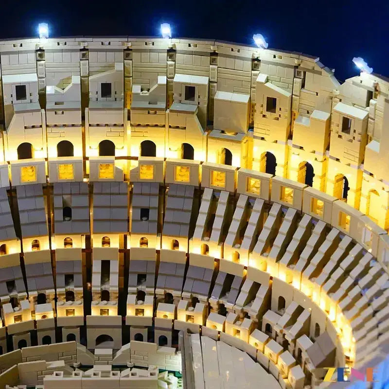 MOC LEGO Colosseum Light Kit Ver 2 For Built Sets Glow - ToylandEU