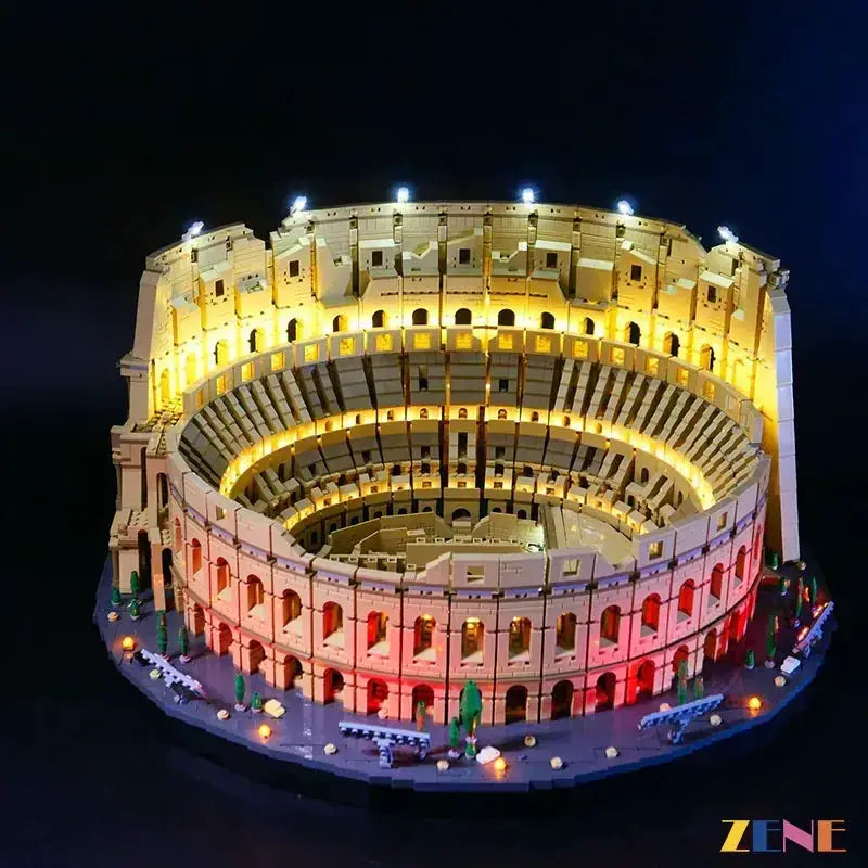 MOC LEGO Colosseum Light Kit Ver 2 For Built Sets Glow - ToylandEU