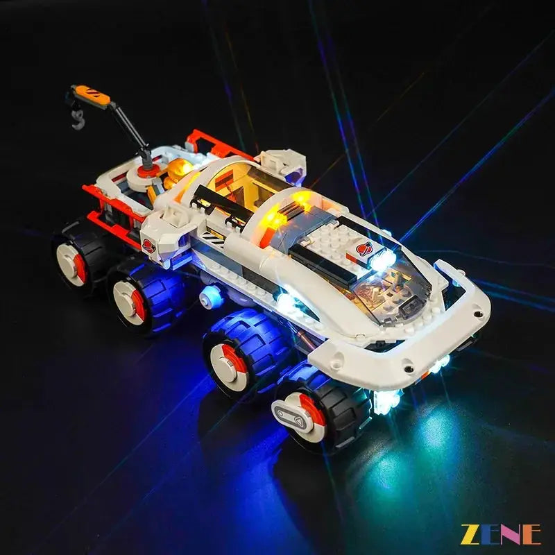 MOC LED Light Kit for LEGO Command Rover 60432 Easy Install - ToylandEU