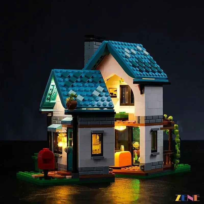 MOC LEGO Cozy House 31139 Light Kit for Bright Realistic Illumination - ToylandEU