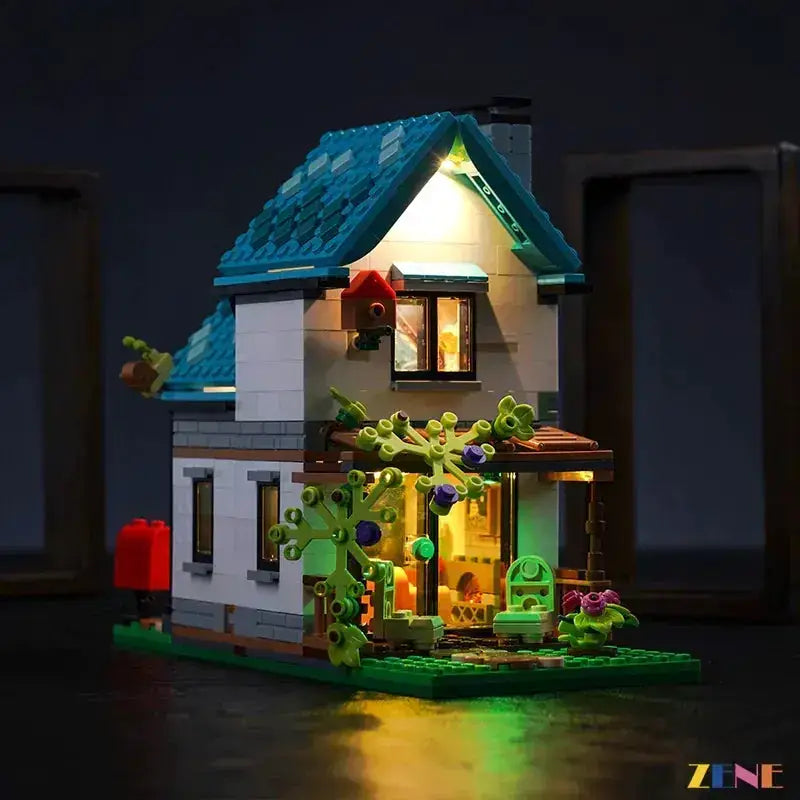 MOC LEGO Cozy House 31139 Light Kit for Bright Realistic Illumination - ToylandEU