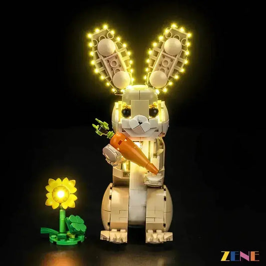 MOC LEGO Bunny Light Kit for 31162 Sets Bright Display - ToylandEU