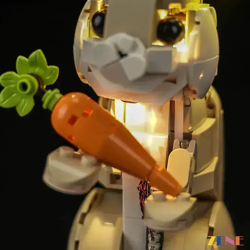 MOC LEGO Bunny Light Kit for 31162 Sets Bright Display - ToylandEU