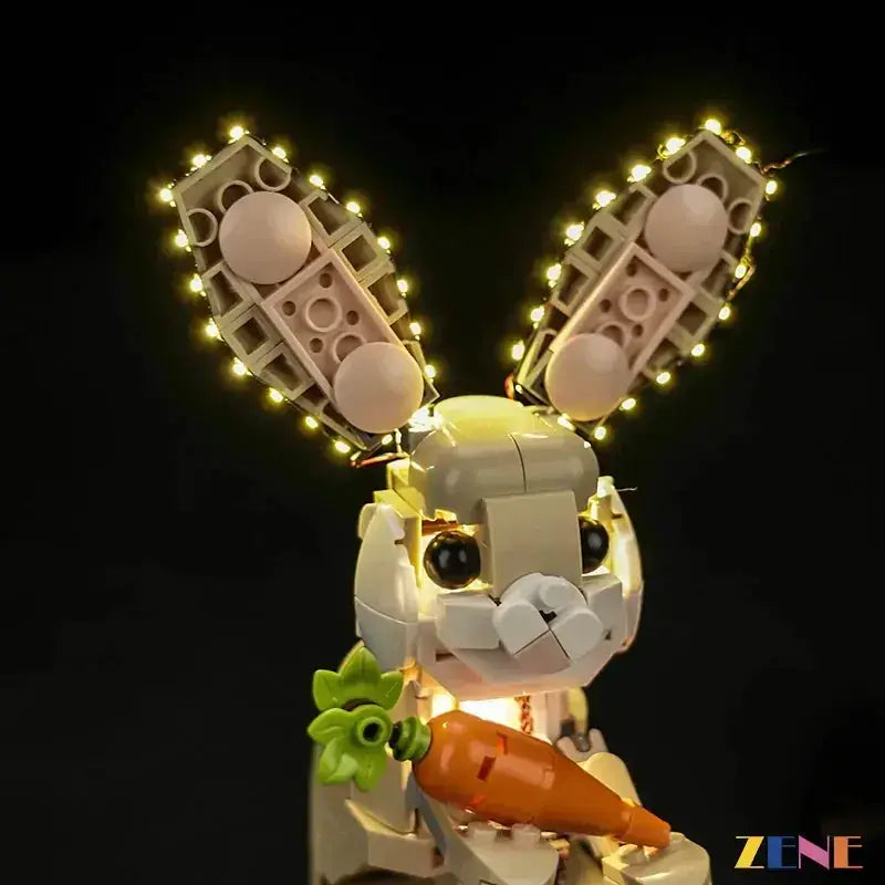 MOC LEGO Bunny Light Kit for 31162 Sets Bright Display - ToylandEU