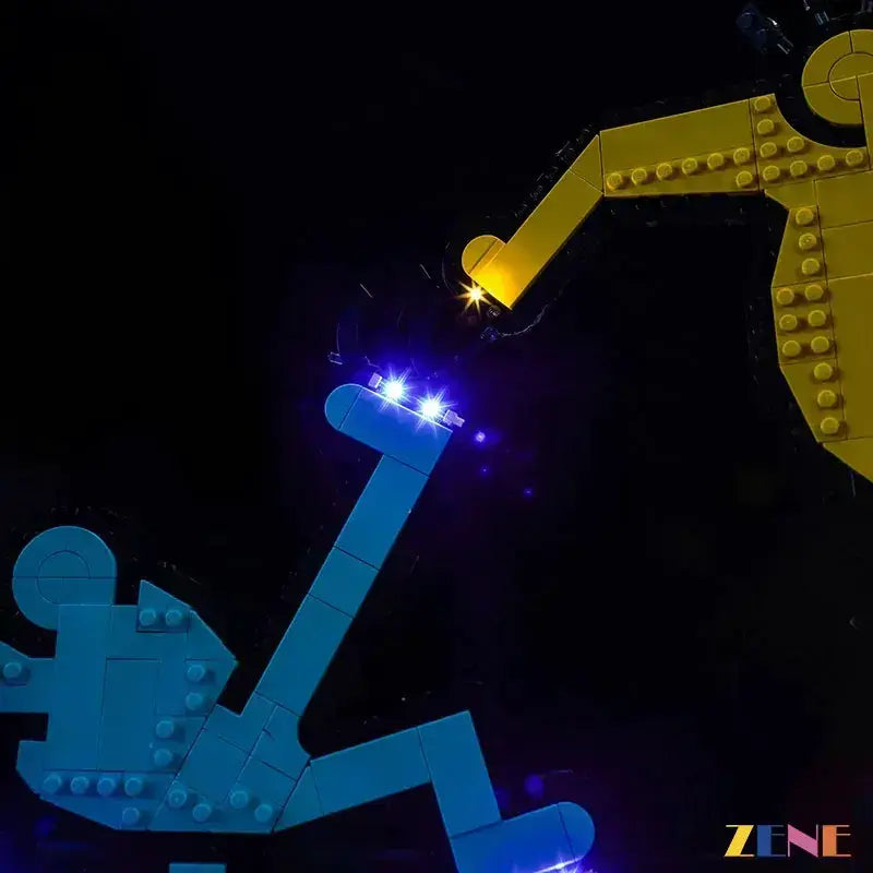 Light Kit for LEGO Dancing Figures #31216 Art Keith Haring - ToylandEU