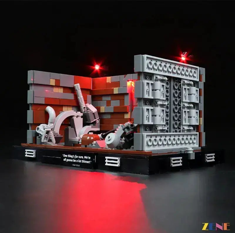MOC LEGO Death Star Trash Compactor Diorama Light Kit LED - ToylandEU