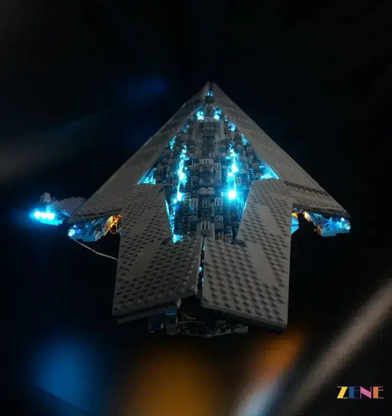 MOC LEGO Star Destroyer Light Kit For 10221 With Hidden Illumination - ToylandEU