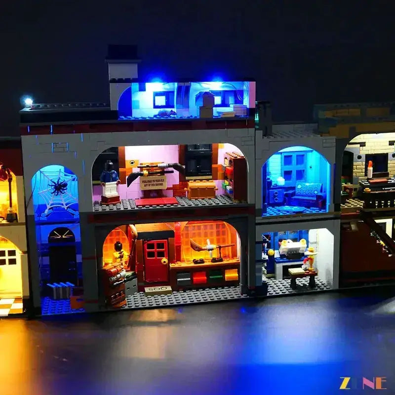 MOC LEGO Diagon Alley Light Kit for 75978 Illuminates Wizarding World - ToylandEU